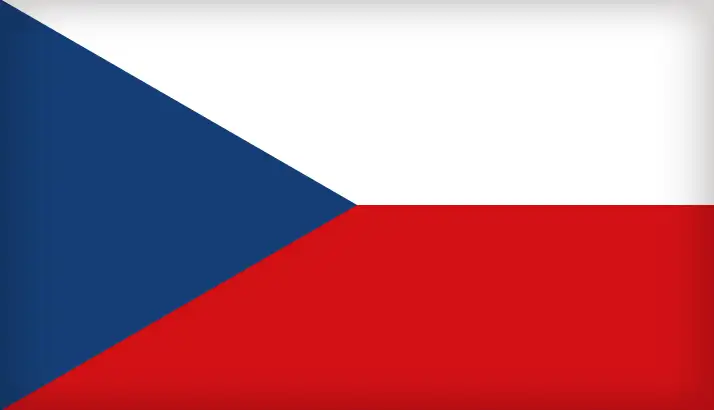 Tschechien Fahne